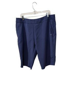 Annika Cutter & Buck Womens Navy Blue Bermuda Shorts XXL CB DryTec 50+